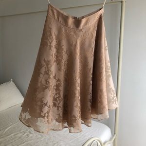 Reiss Romantic Pink Blush Skirt 4